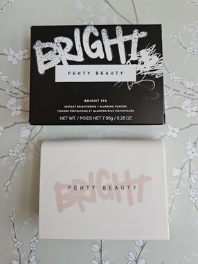 Fenty Beauty Bright Fix Instant Brightening + Blurring Powder Rose Quartz 02 NEW